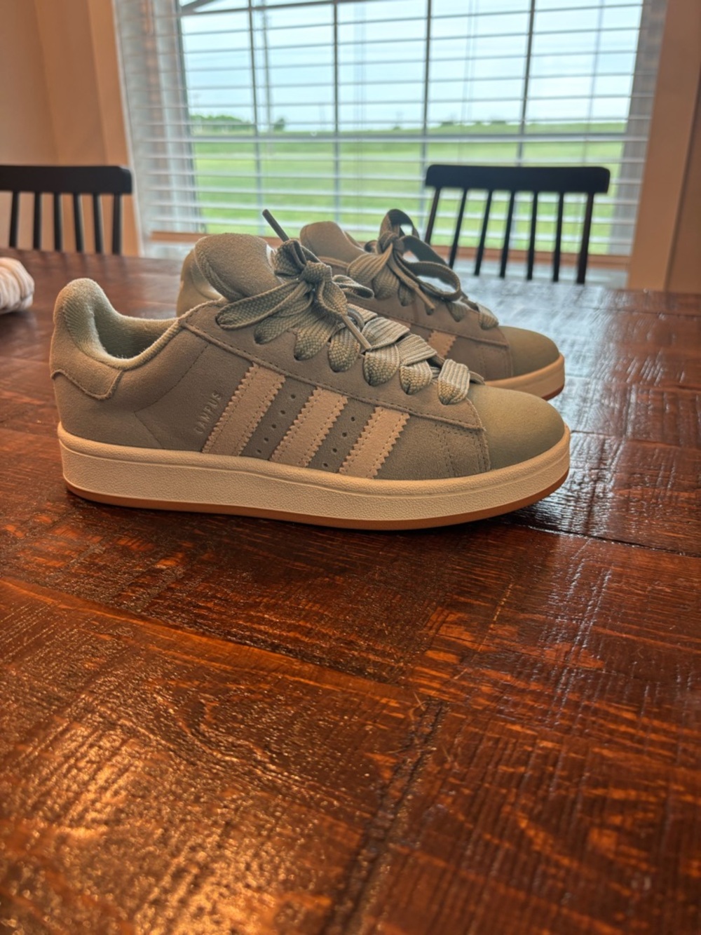 adidas hazel green campus 00s